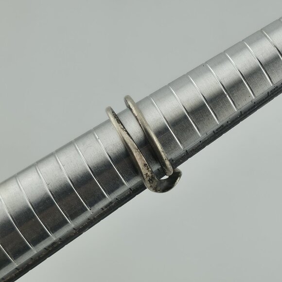 Ring Sterling Silver MCM MODERN contemporary Artisan Organic Minimalist Size 6.5 - Picture 6 of 11